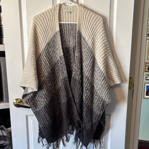 AE Sweater Poncho